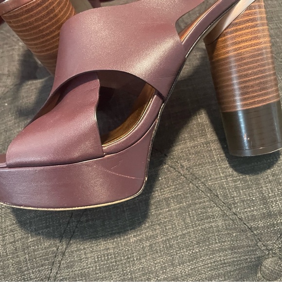 Ted Baker Leather Women\'s Slingback Platform Sandals